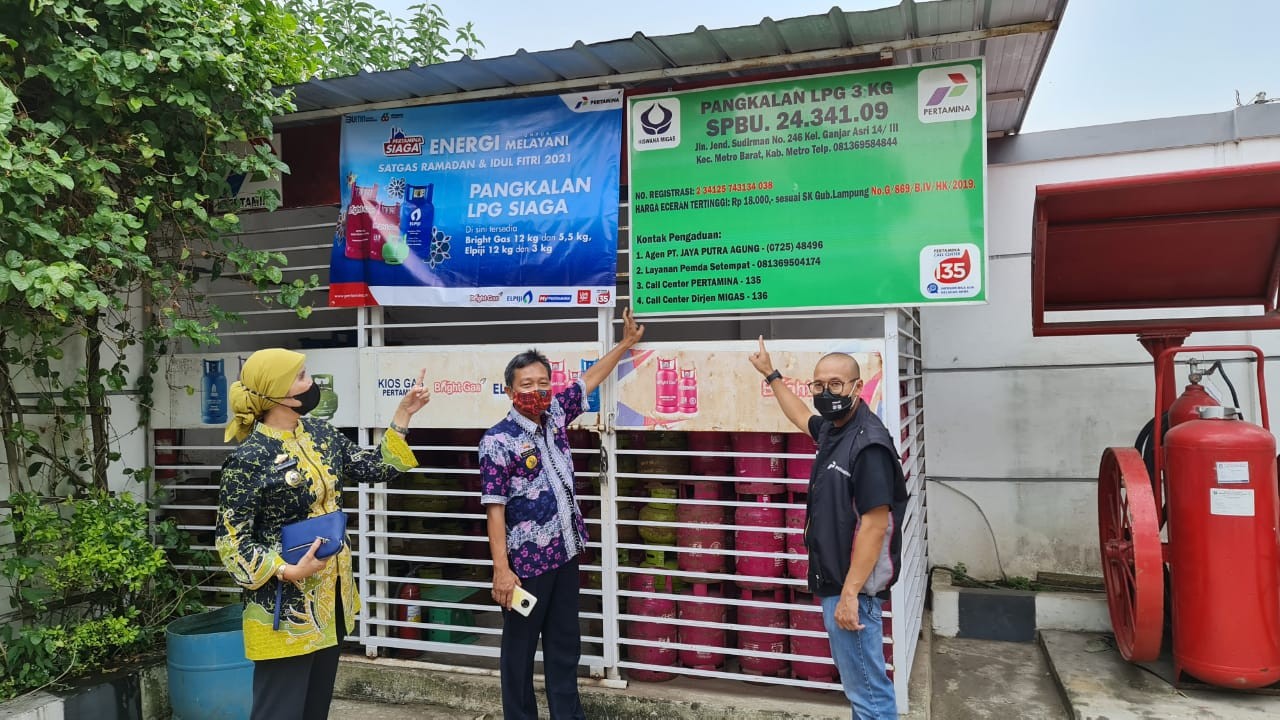 Pemprov Lampung, Pertamina Bersama Satgas BBM dan Elpiji Pastikan Stock Aman Menjelang Idul Fitri 