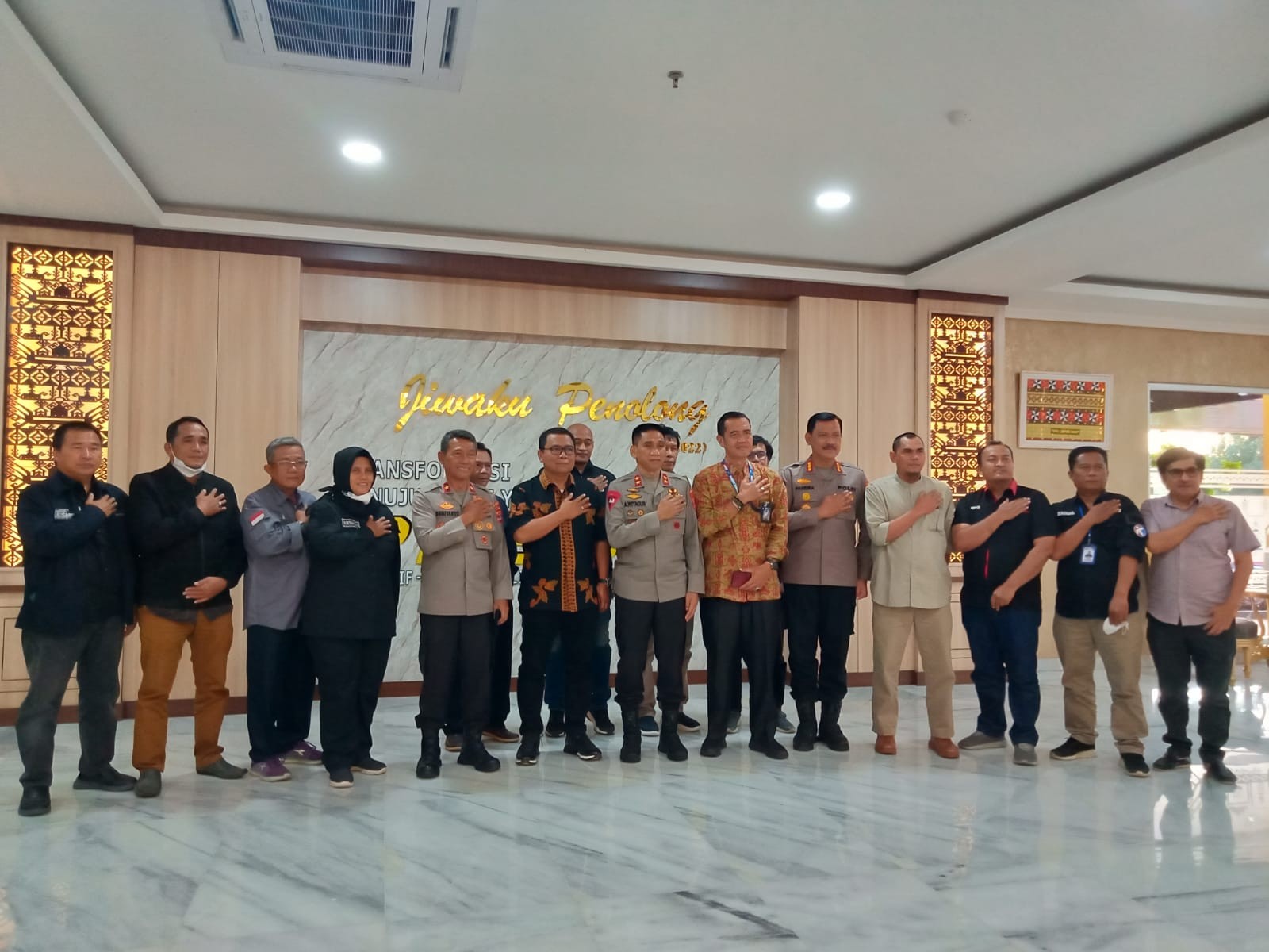 Hari Pertama Kerja Kapolda Lampung Berdialog Bersama Pimpinan Media